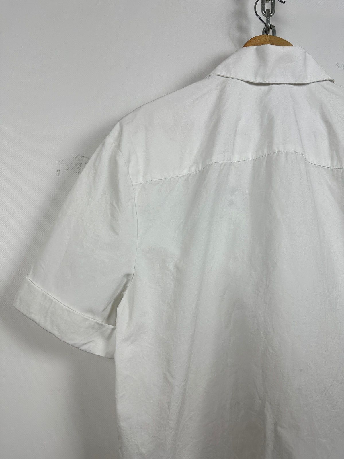 Off-White Off-White Popel Bowling Button Up Short Sleeve Shirt Size S / US 4 / IT 40 - 15 Thumbnail
