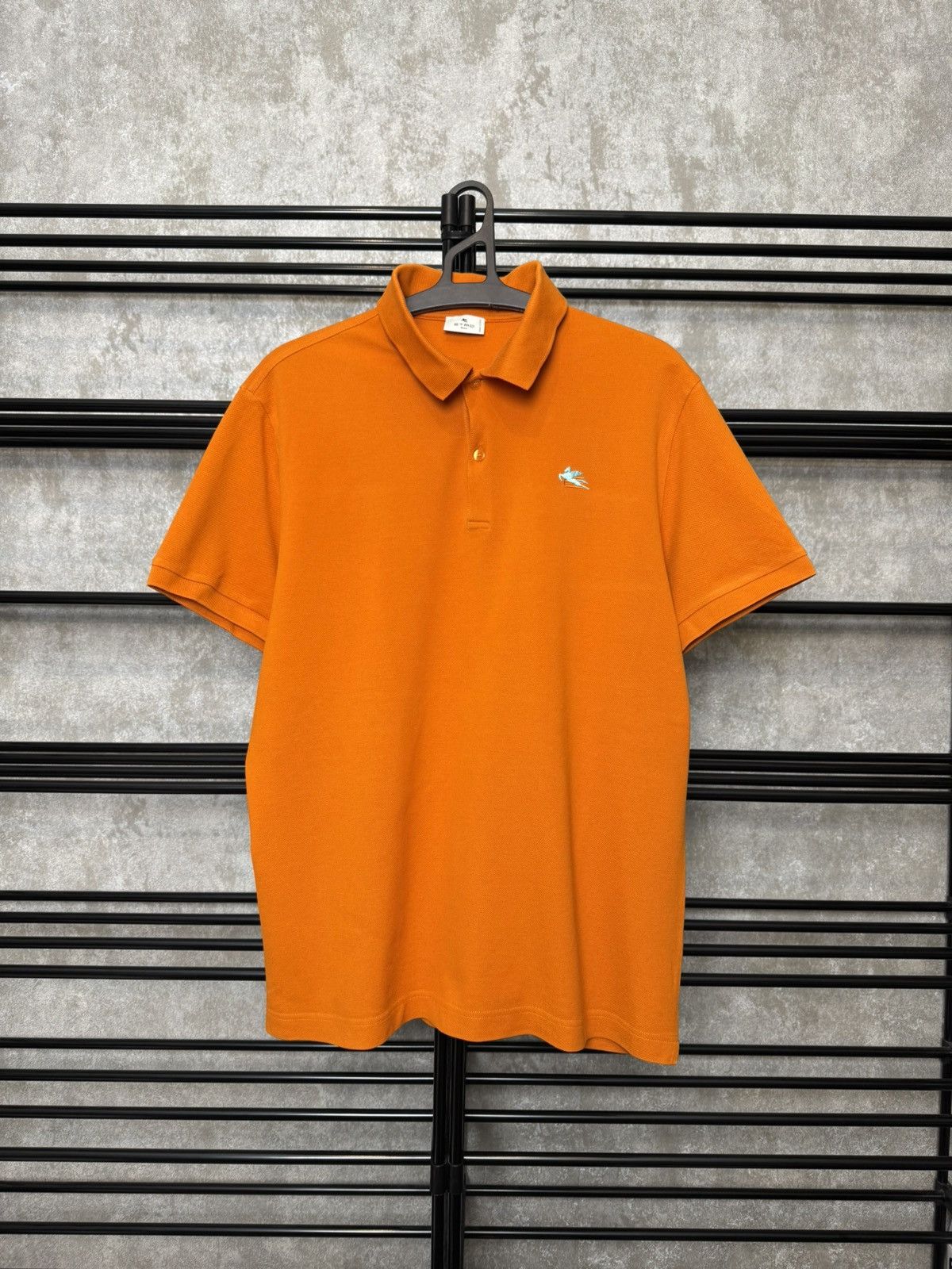Etro Vintage Rare Etro Milano Polo Size US XXL / EU 58 / 5 - 1 Thumbnail