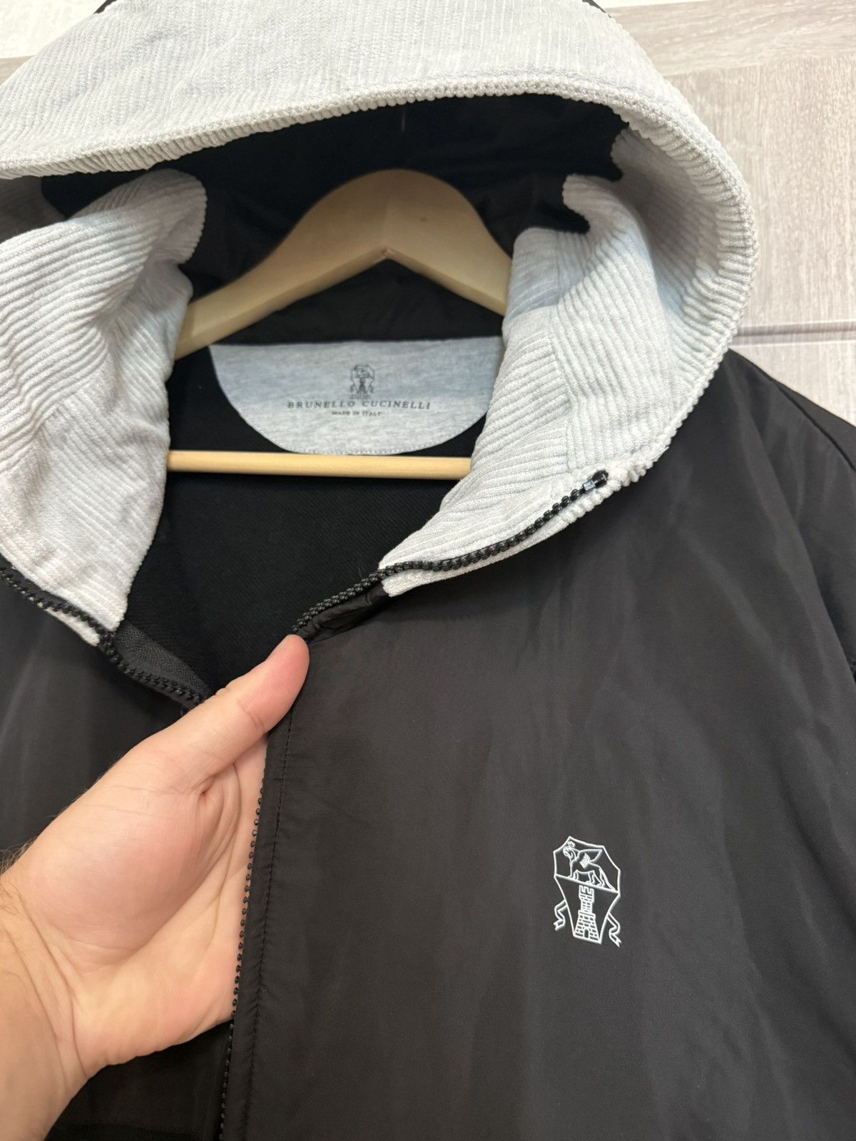 Brunello Cucinelli Brunello cucinelli zip up cotton hoodie Size US XL / EU 56 / 4 - 9 Thumbnail