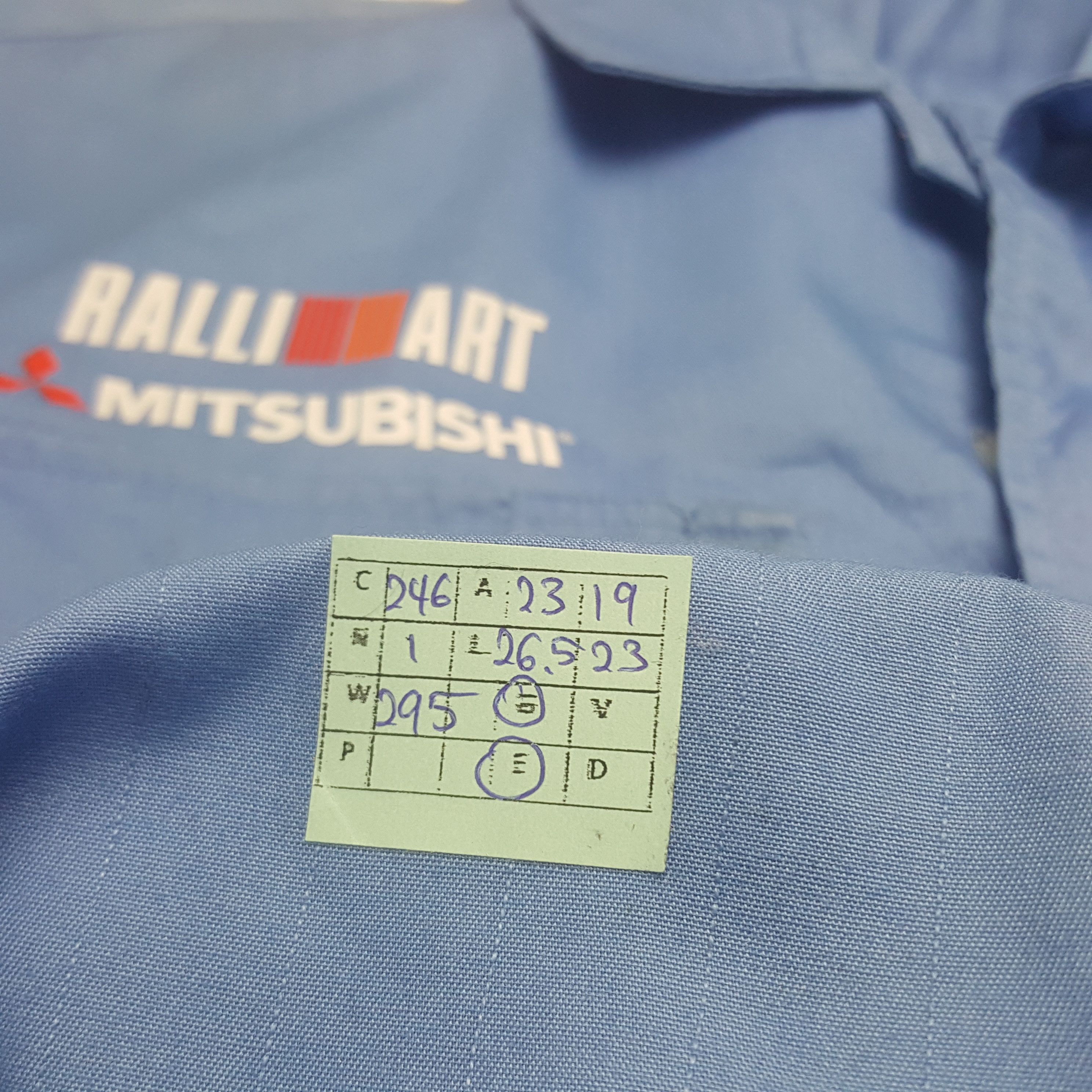 Japanese Brand × Vintage Vintage Mitsubishi Ralliart Racing Custom Art Uniform Jacket Size US L / EU 52-54 / 3 - 8 Thumbnail
