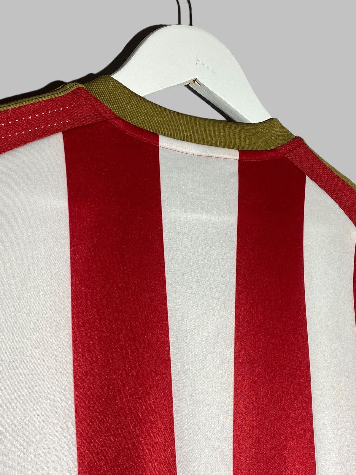 Adidas Adidas Sunderland AFC Stripped Football Shirt Blokecore Y2k Size US L / EU 52-54 / 3 - 7 Thumbnail