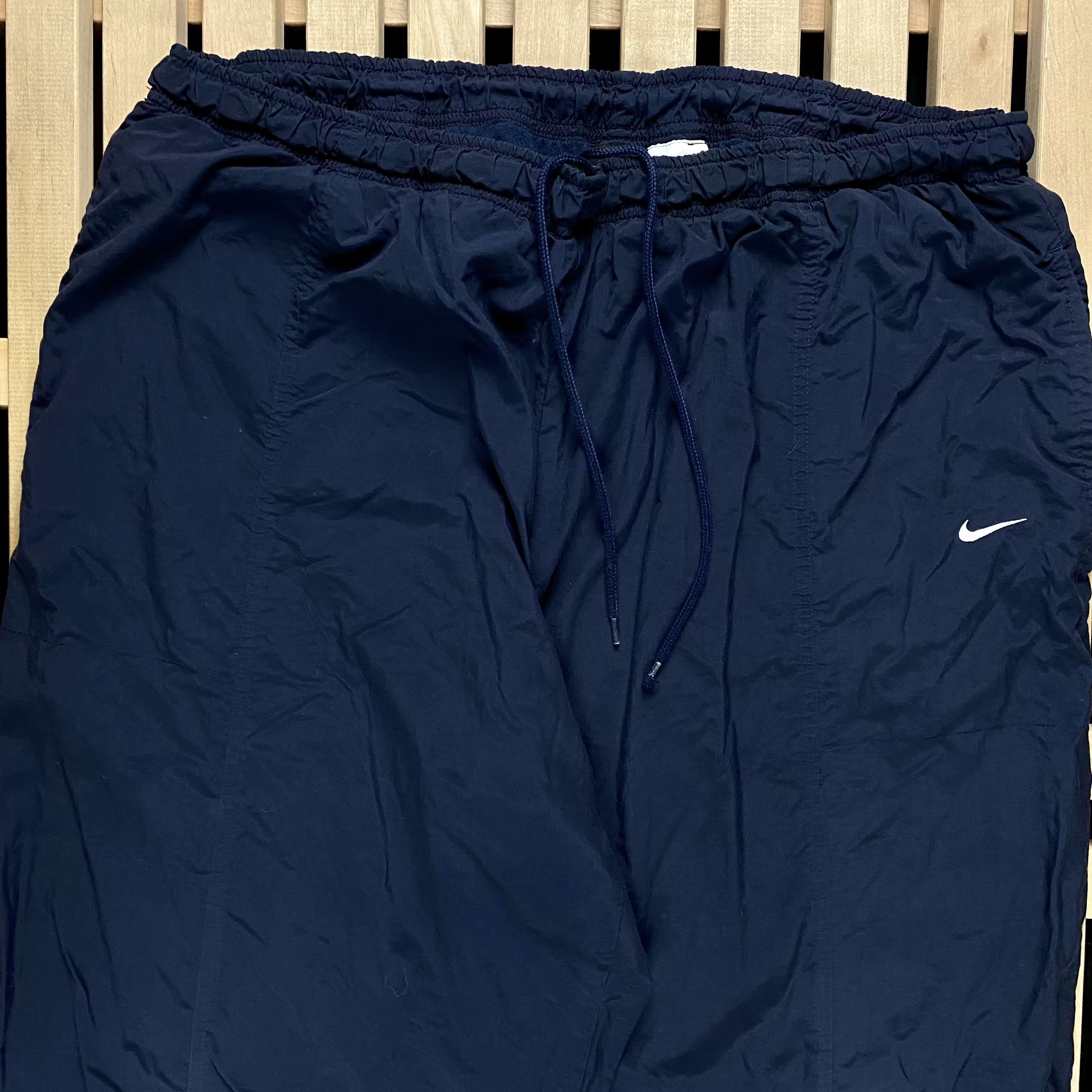 Nike × Vintage Mens Drill Nylon Pants Nike Vintage Size XXL Size US 36 / EU 52 - 2 Thumbnail