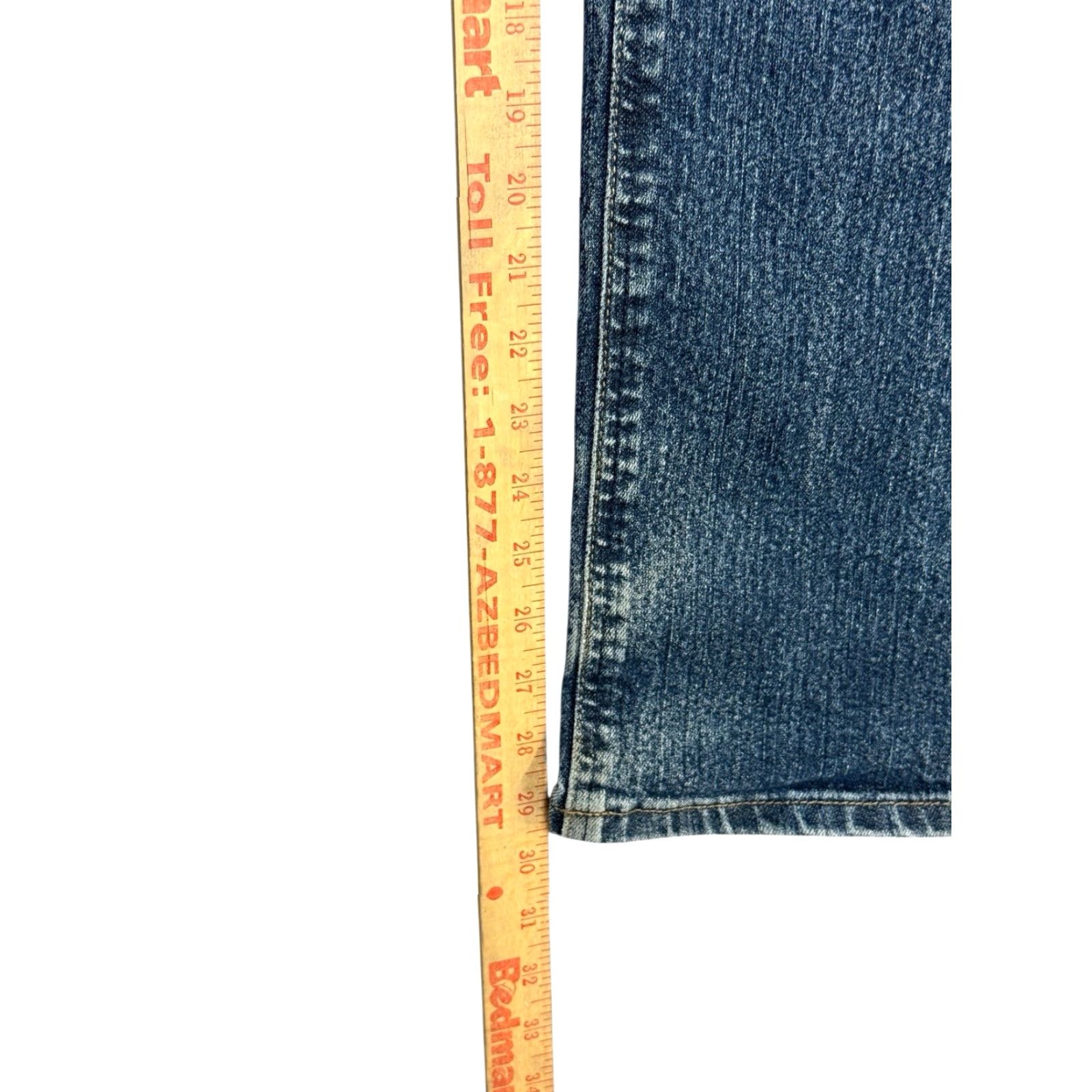 Ariat Ariat Rebar M5 Straight Leg Jeans Men's 36/32 Blue Denim Cotton Polyester Zipper Button Logo Work Heavy Duty Casual Size US 36 / EU 52 - 5 Thumbnail