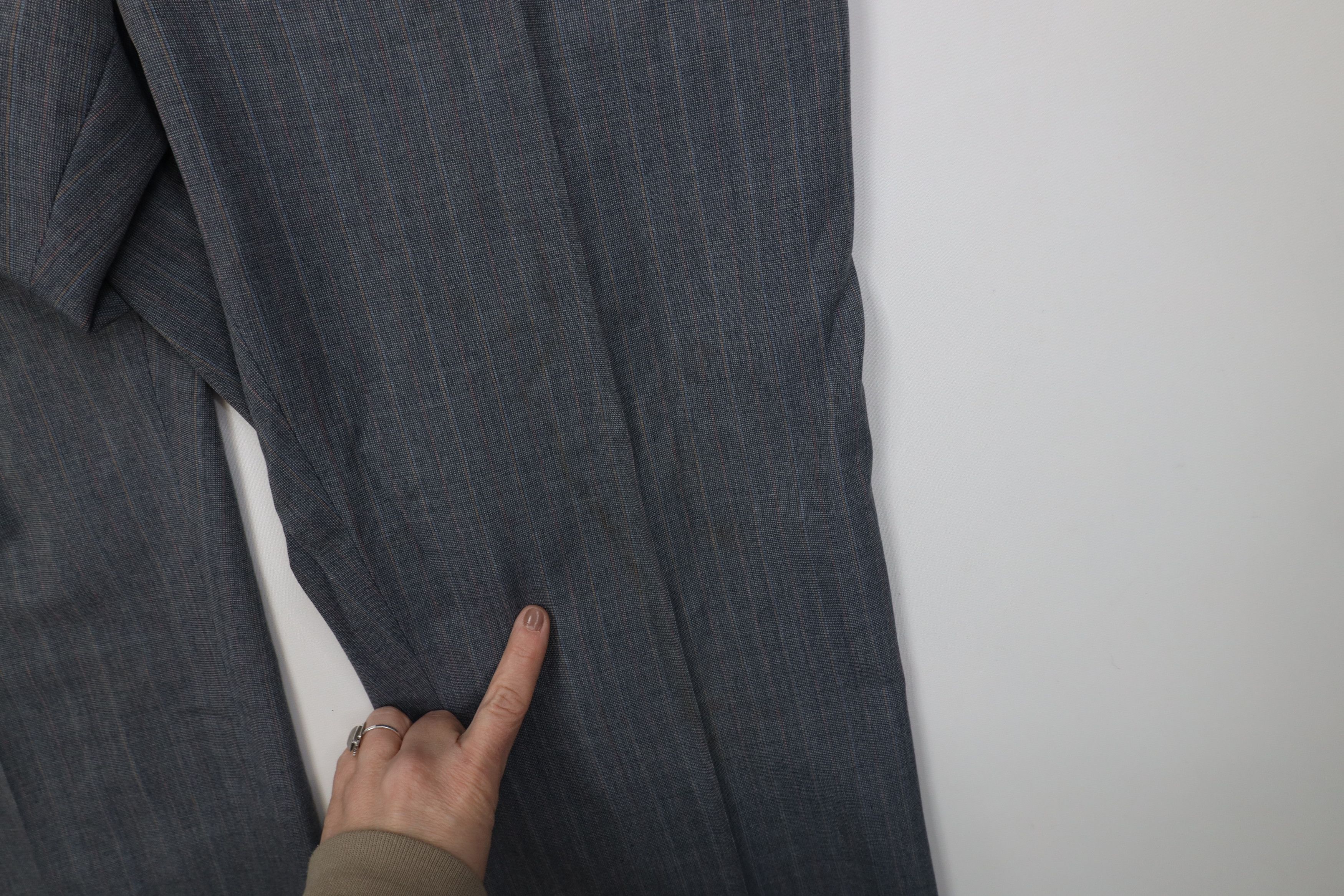 Vintage Vintage 70s Streetwear Striped Wide Leg Chino Pants USA Size US 36 / EU 52 - 6 Thumbnail