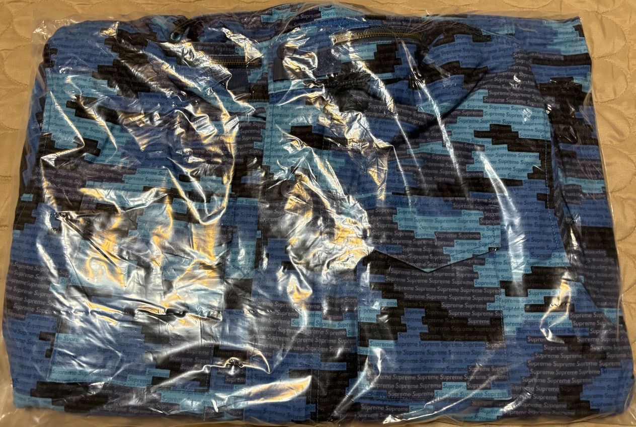 Supreme Supreme Logo Camo M-65 Jacket ‘Blue’ Size US XL / EU 56 / 4 - 2 Thumbnail