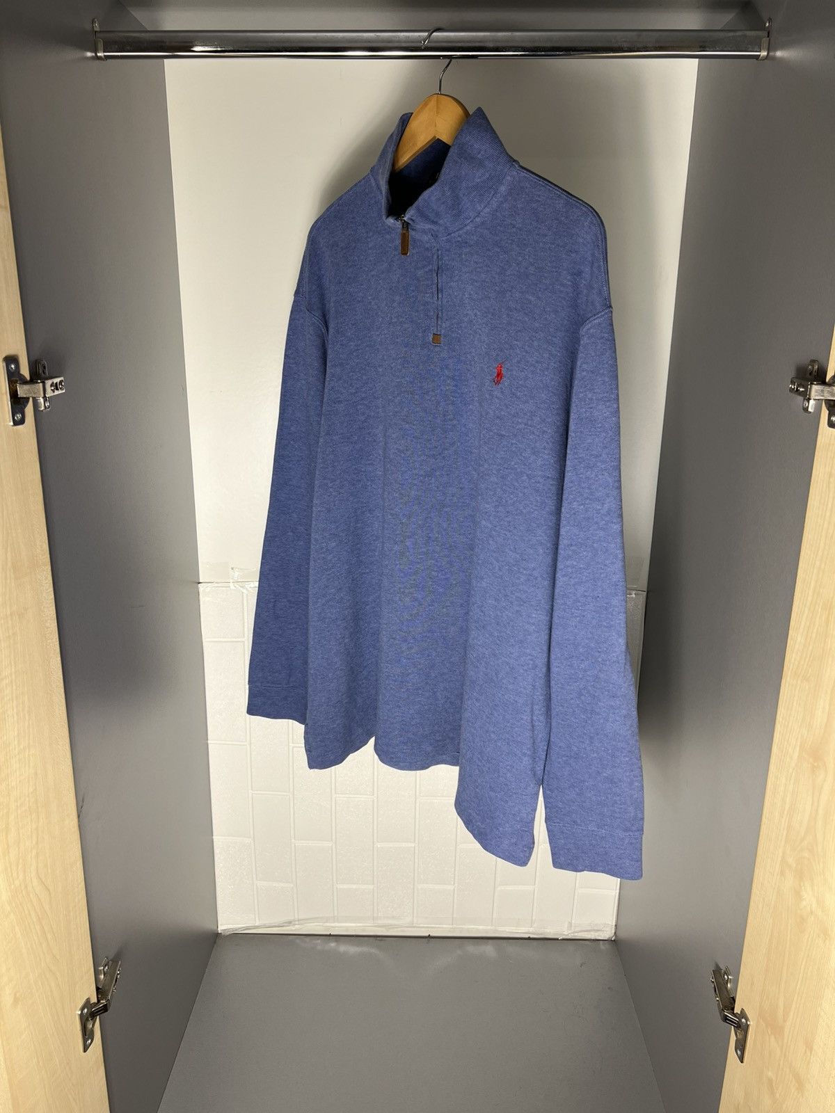 Polo Ralph Lauren VINTAGE POLO RALPH LAUREN 1/3 ZIP SWEATER DESIGNER CASUAL Size US XXL / EU 58 / 5 - 4 Thumbnail