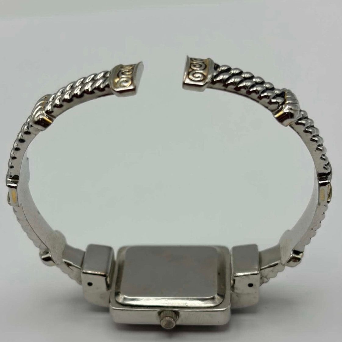 Geneva Silver Twist Geneva Watch Size ONE SIZE - 4 Thumbnail