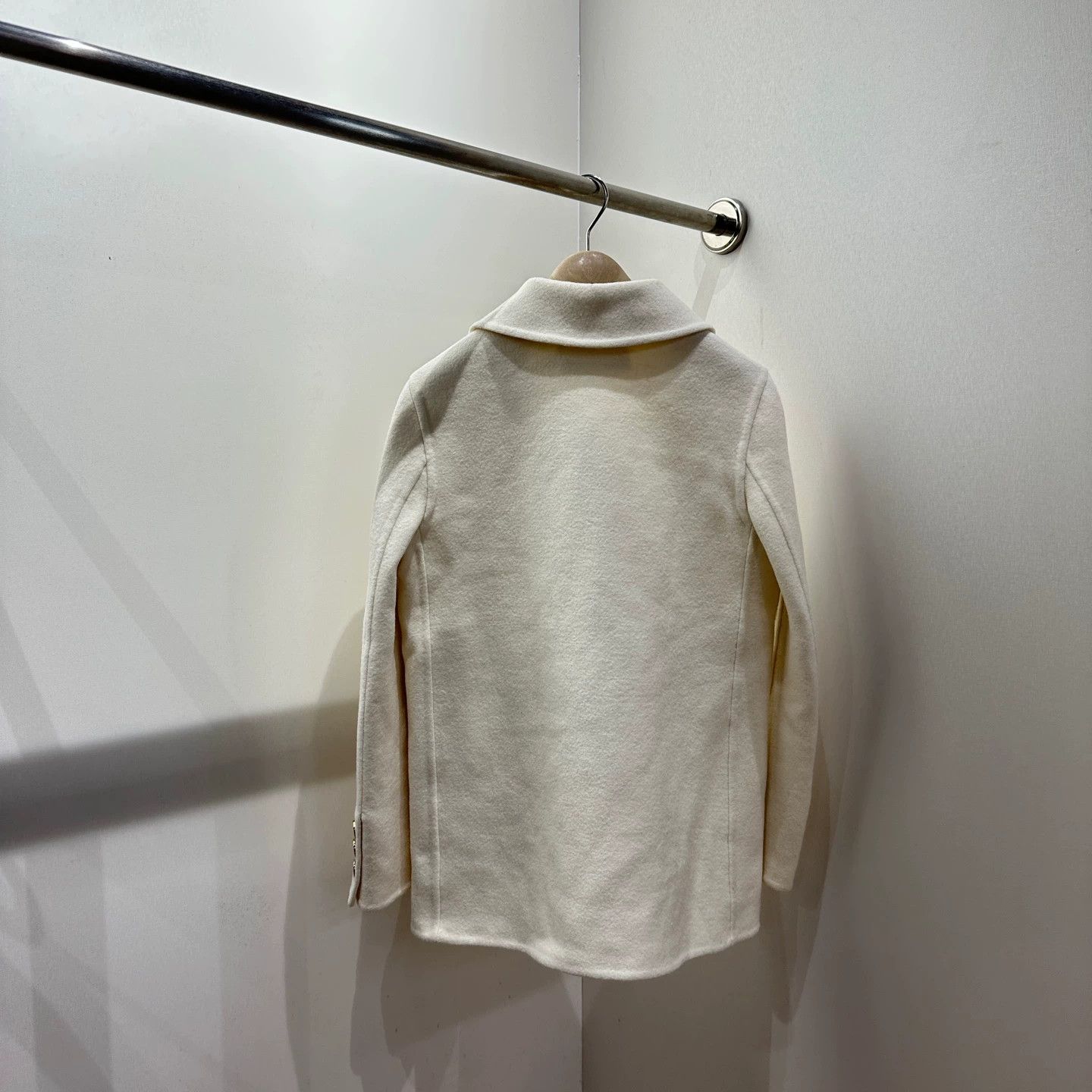 Dior Dior mar237 double-breasted anchor alpaca coat 36 Size XS / US 0-2 / IT 36-38 - 2 Thumbnail