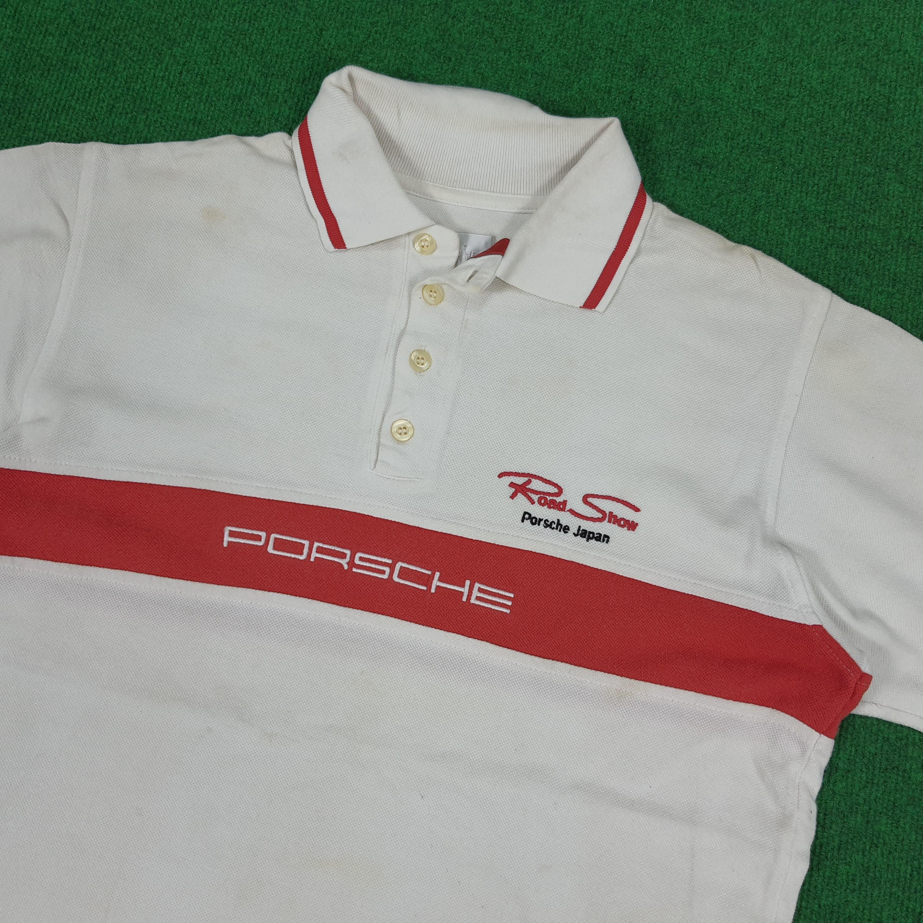 Porsche Design Vintage Porsche Japan Road Show Motorsports Polos Size US L / EU 52-54 / 3 - 2 Thumbnail