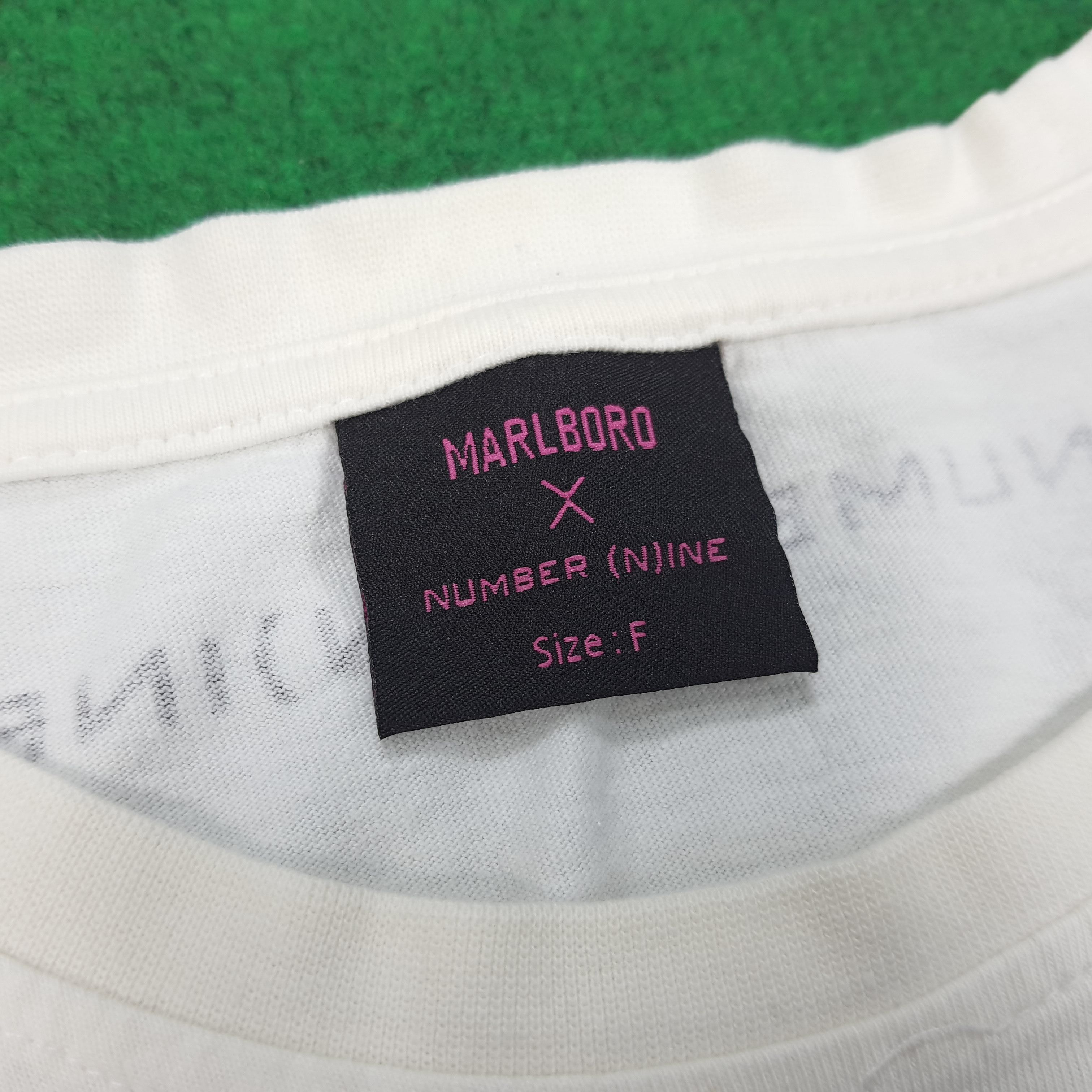Marlboro × Number (N)ine × Vintage Vintage Marlboro x Number Nine japanese Brand Tshirt Size US L / EU 52-54 / 3 - 5 Thumbnail