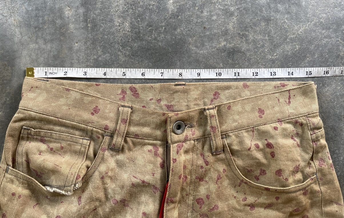 Tornado Mart 🔥2000s 291295 Homme Blood splash pants Size US 30 / EU 46 - 18 Thumbnail