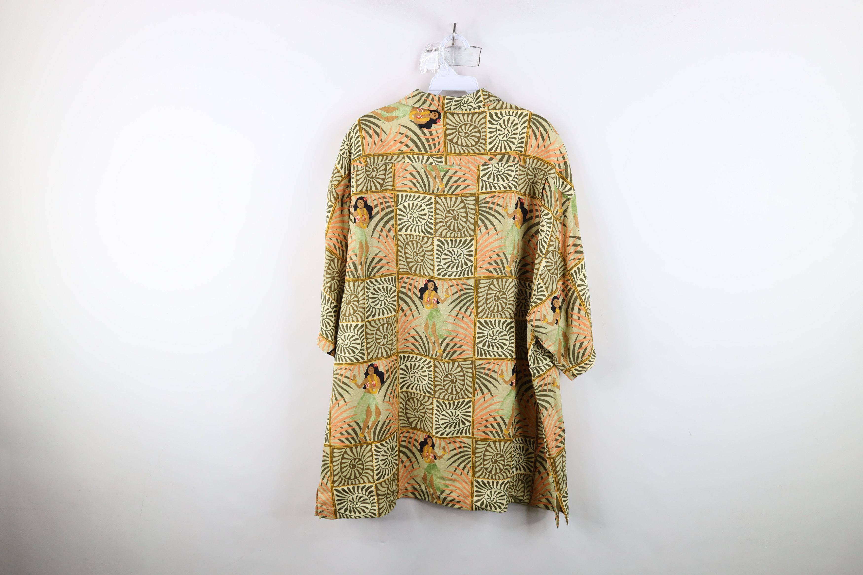 Tommy Bahama Vintage 90s Tommy Bahama Hawaiian Looped Collar Button Shirt Size US XL / EU 56 / 4 - 10 Thumbnail