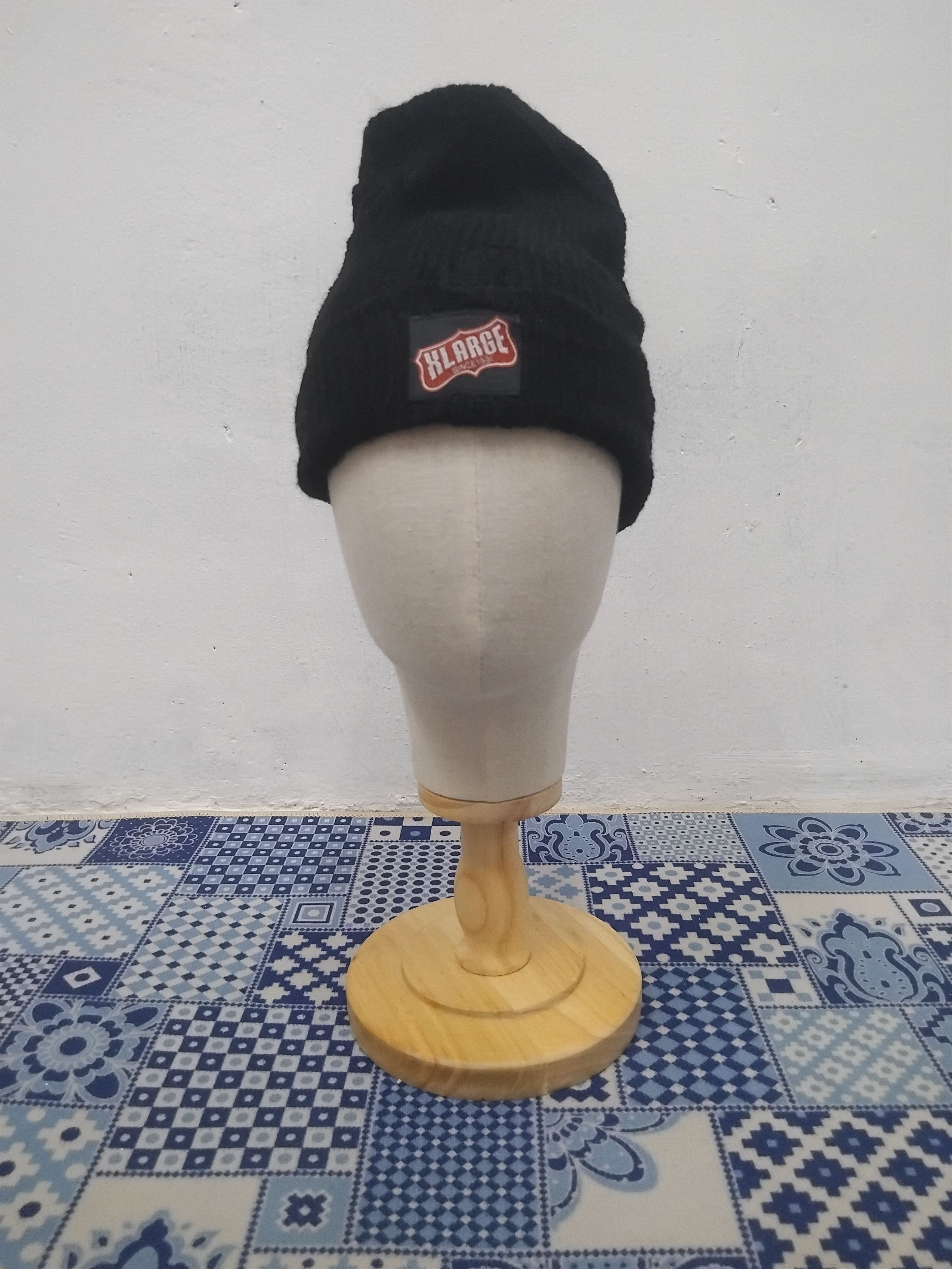 Japanese Brand Xlarge black colour beanie Size ONE SIZE - 1 Thumbnail