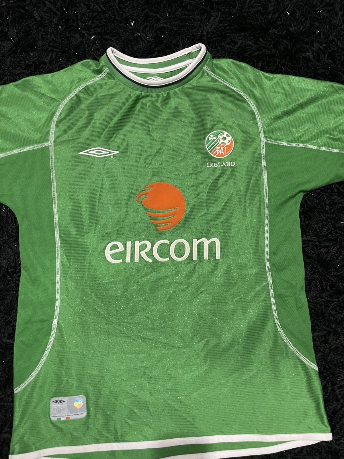 Umbro Original Umbro Ireland Home 2001-03 Maglia Camisa Jersey M Size US M / EU 48-50 / 2 - 5 Thumbnail
