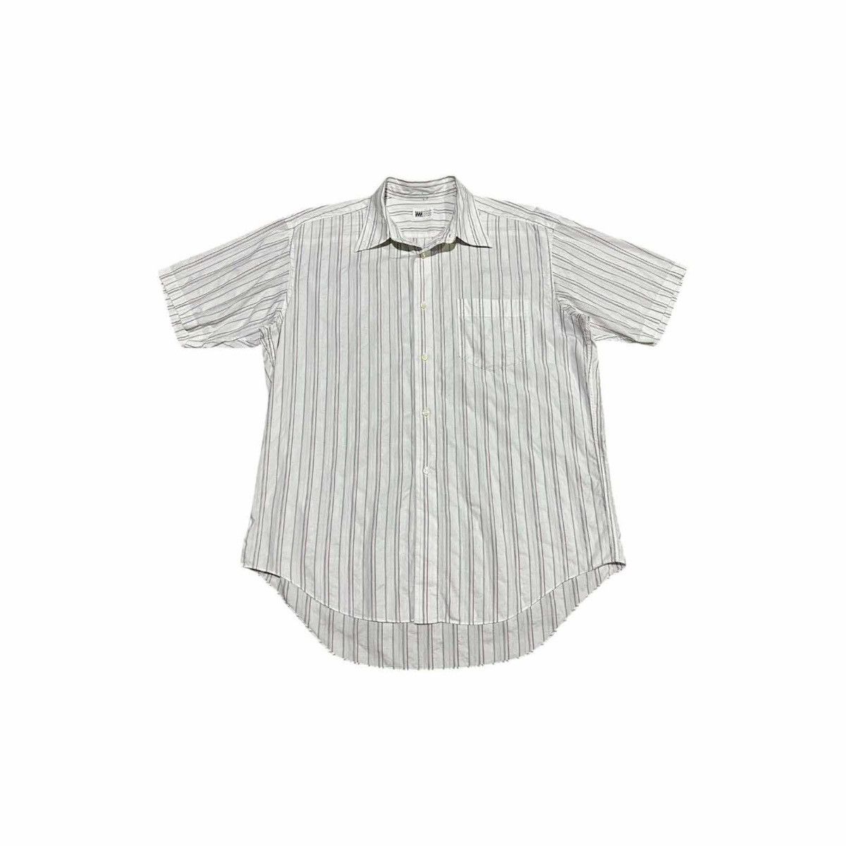 Issey Miyake 🔥Vintage IM Issey Miyake Design Studio Striped Shirt Ss Size US XL / EU 56 / 4 - 2 Thumbnail