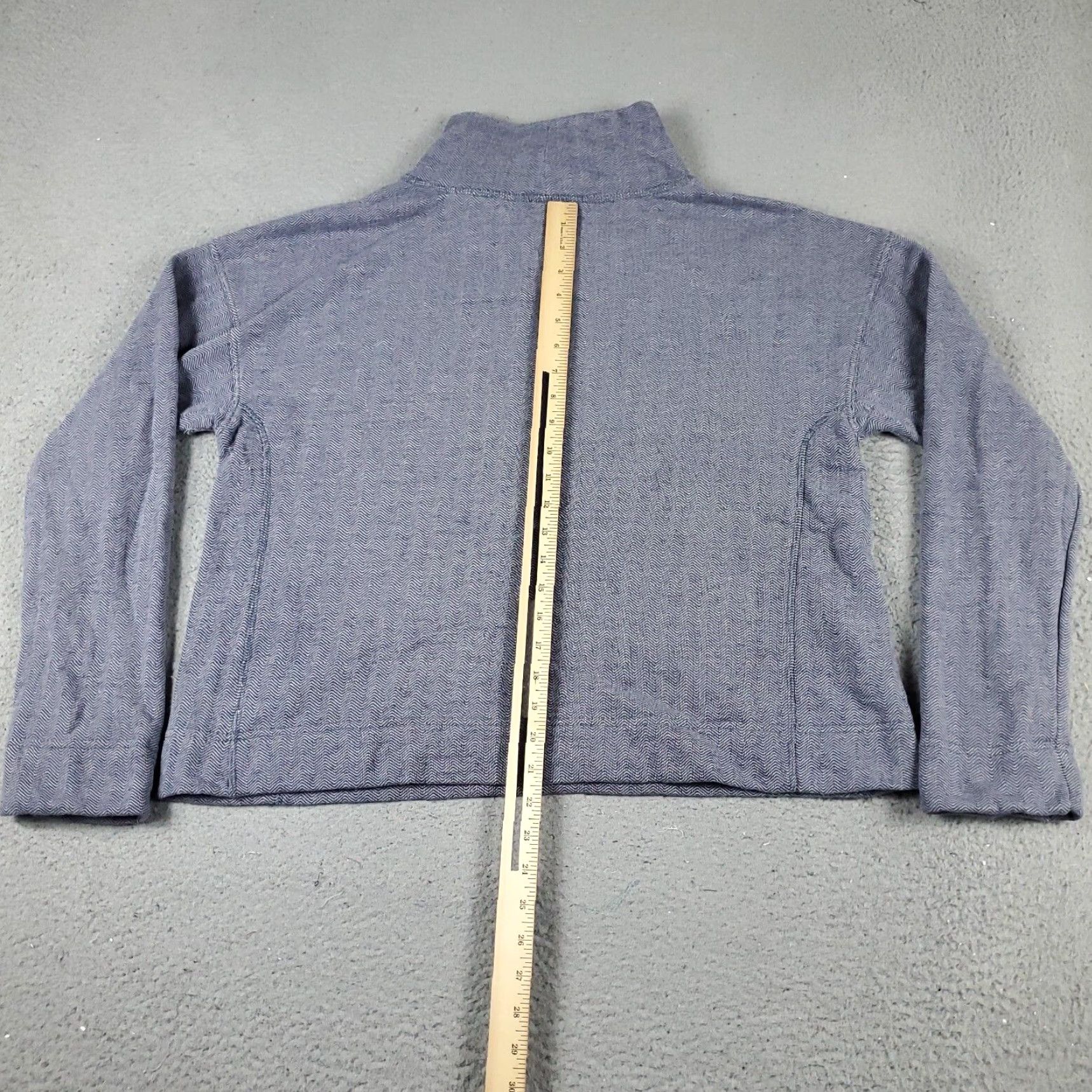 Vineyard Vines VINEYARD VINES Sweater Womens Large Blue Pullover Mock Neck Long Sleeve Knit Top Size L / US 10 / IT 46 - 5 Thumbnail