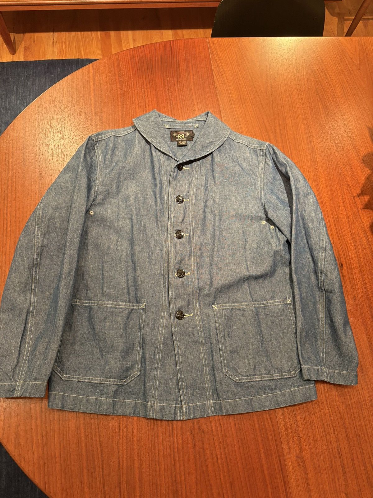 RRL Ralph Lauren DOUBLE RL RRL RALPH LAUREN NAUTICAL RAW JACKET SMALL Size US S / EU 44-46 / 1 - 1 Thumbnail
