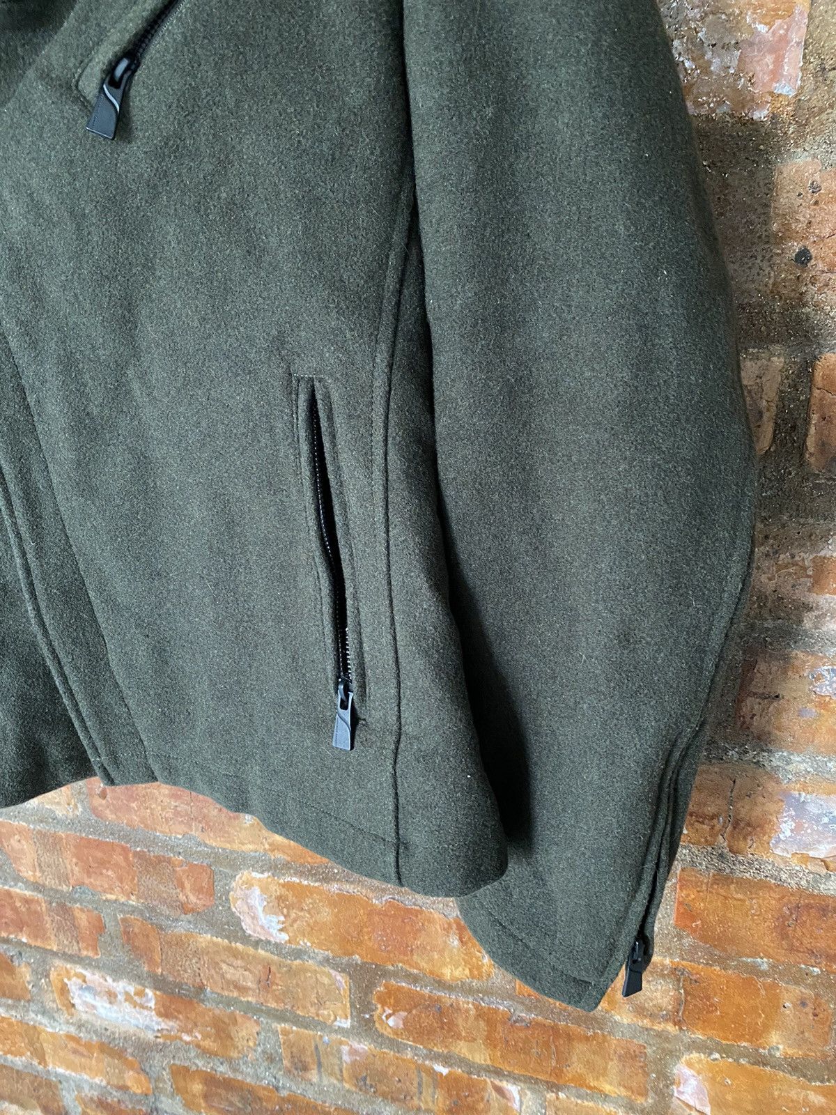 Katharine Hamnett London Vtg K.Hamnett Gimmick Bono Wool padded large hoodie Size US S / EU 44-46 / 1 - 12 Thumbnail