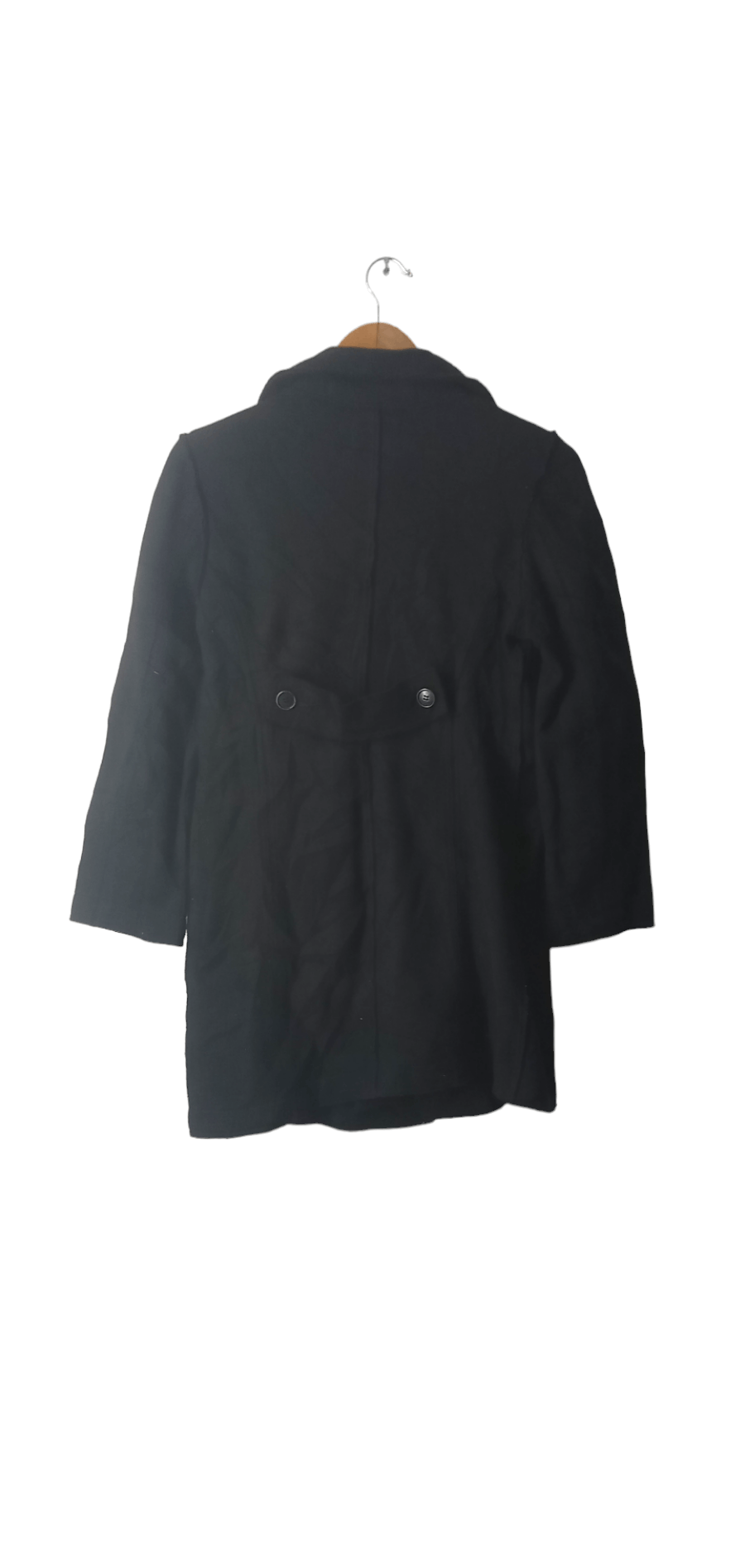 CABANE de ZUCCa ZUCCA BY ISSEY MIYAKE WOOL PEACOAT JACKET Size S / US 4 / IT 40 - 12 Thumbnail