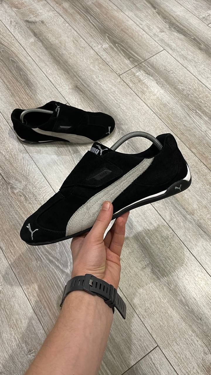 Puma × Vintage Vintage 00s Puma Budoka Black Low Top Sneakers Size US 10 / EU 43 - 1 Thumbnail