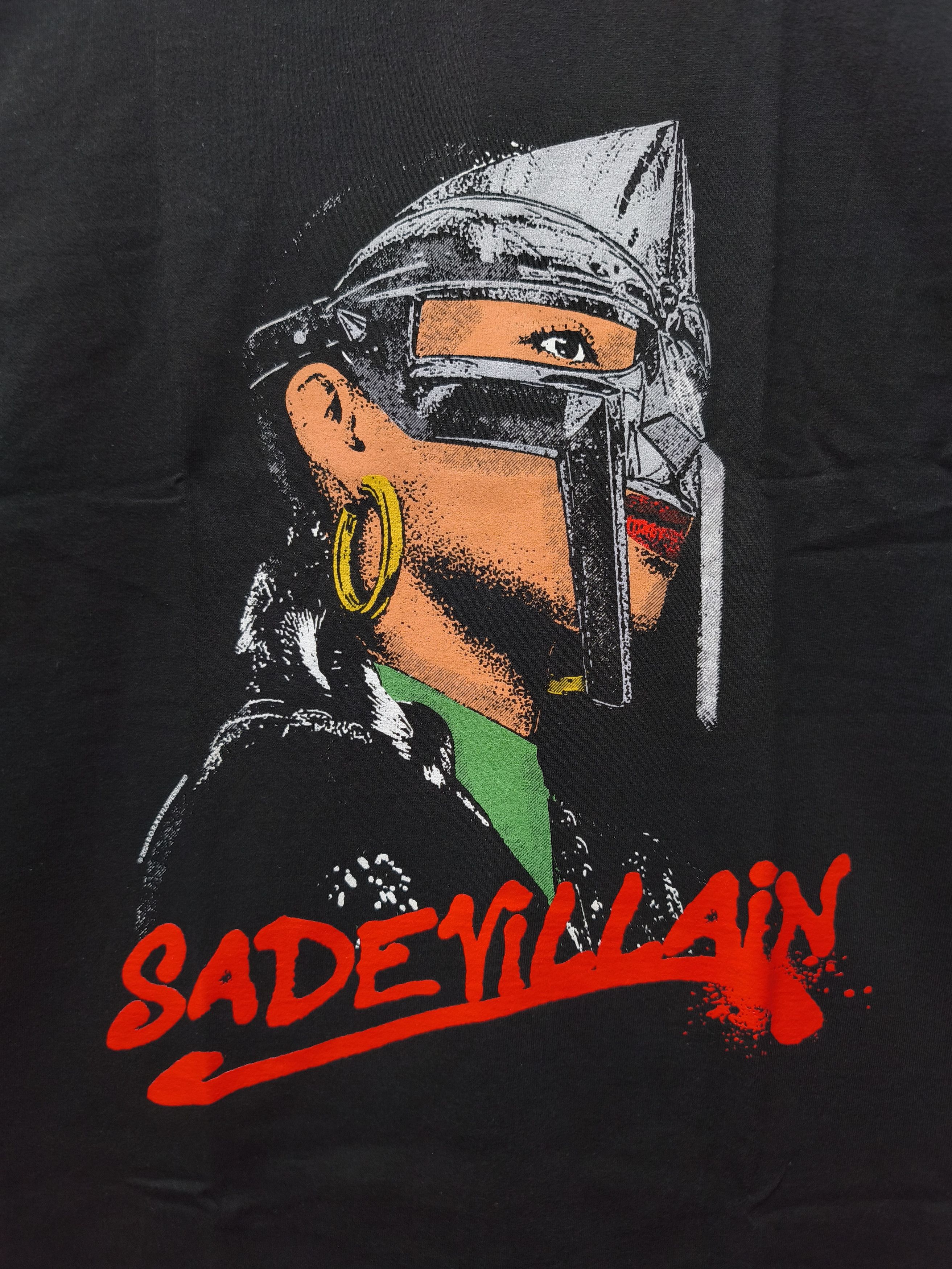 Rap Tees MF Doom x Sade SadeVillain T-shirt Size US XL / EU 56 / 4 - 2 Thumbnail