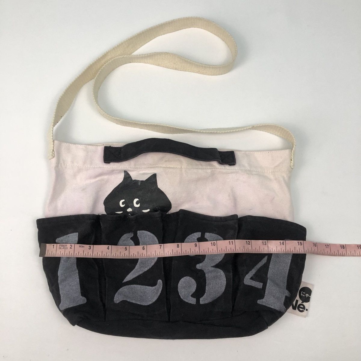 Ne-Net NE-NET 1 2 3 4 CANVAS CARRY TOTE CROSSBODY BAG Size ONE SIZE - 9 Thumbnail