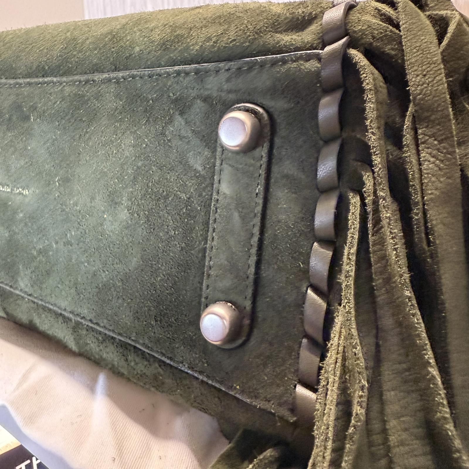 Coach NWT Coach 1941 Suede Fringe Rogue 31 Bag - Fern Size ONE SIZE - 12 Thumbnail