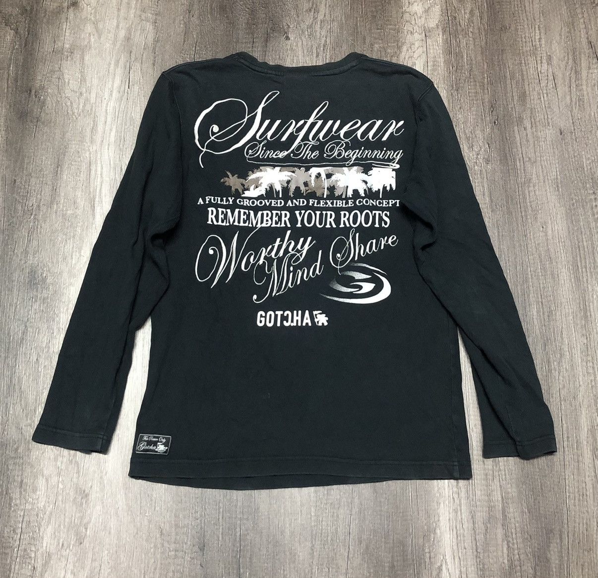 Gotcha × Japanese Brand Gotcha Long Sleeve Tee Shirt Size US L / EU 52-54 / 3 - 3 Thumbnail
