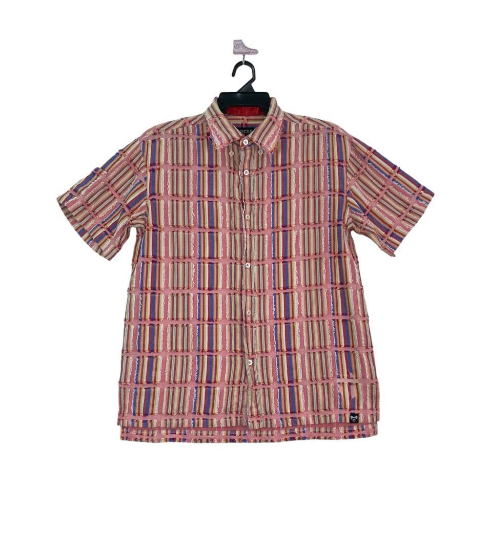 PPFM Vtg 90s PPFM japan patchwork art button up shirts Free size Size US M / EU 48-50 / 2 - 1 Thumbnail