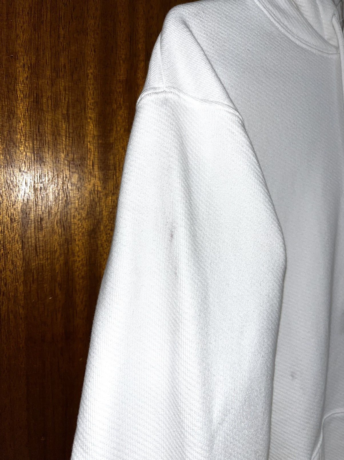 Off-White OFF-WHITE 2019 White Tropical Leaves Arrow Hoodie Size XXS / US 00 / IT 34 - 8 Thumbnail