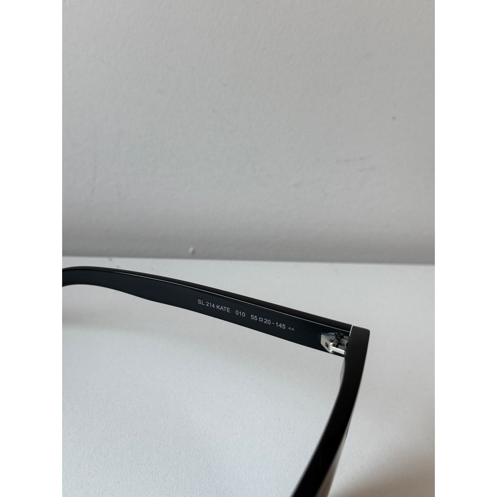 Saint Laurent Paris NEW Saint Laurent SL214 Kate Sunglasses in Black Havana Size ONE SIZE - 6 Thumbnail