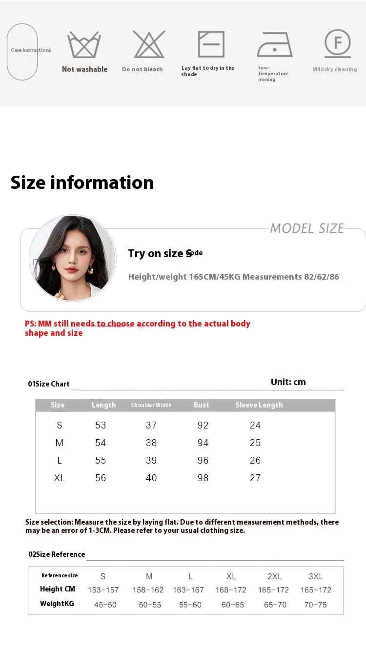 Other Elegant Polo Collar Women Slimming Knitted Half Sleeve Shirt Size M / US 6-8 / IT 42-44 - 3 Thumbnail