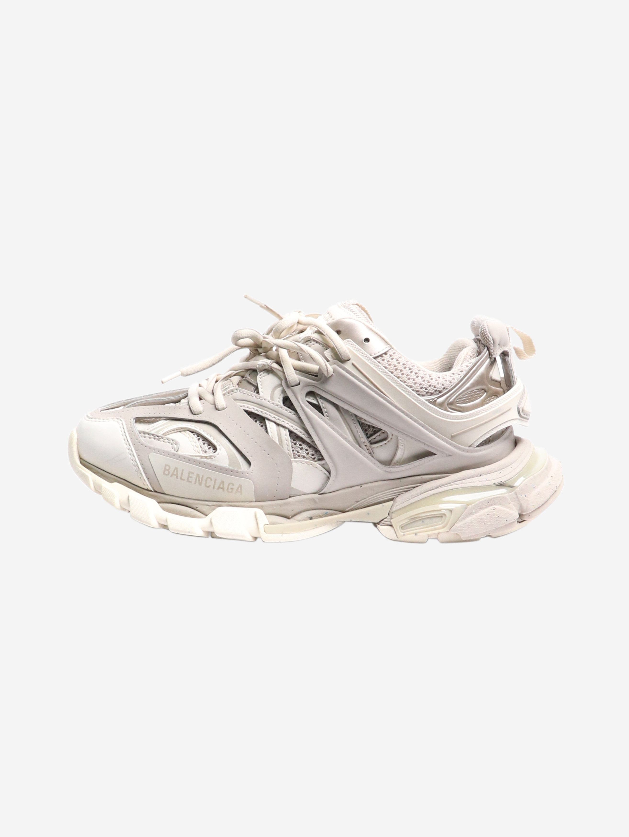 Balenciaga Grey Track trainers size EU 38 Grailed