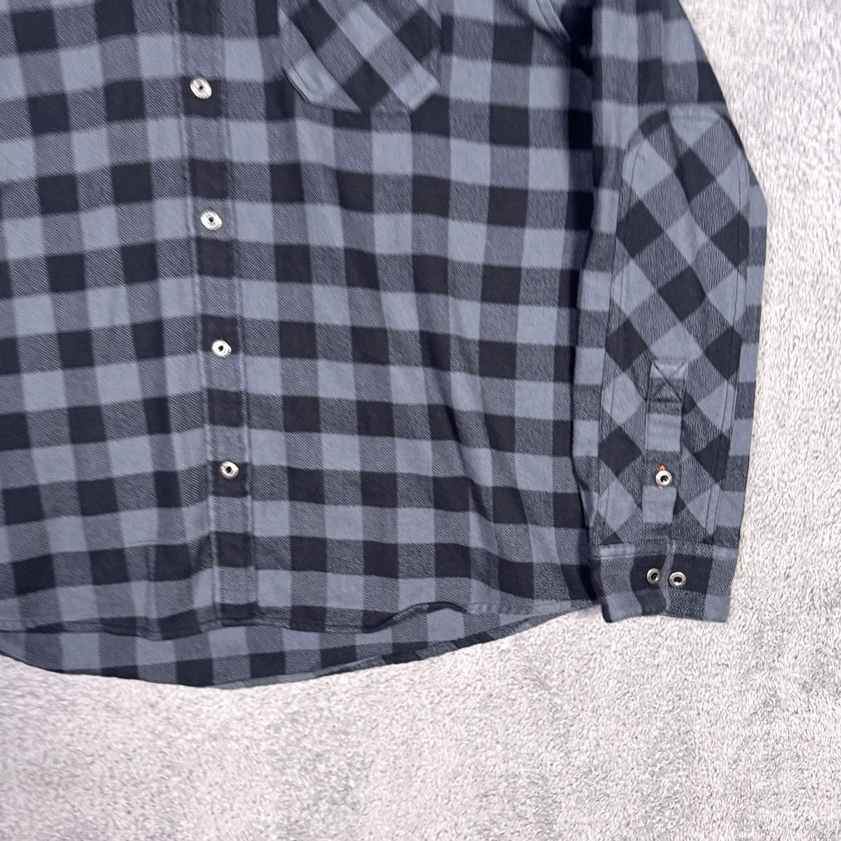 Vintage Howler Bros Flannel Shirt - Mens L Buffalo Plaid - Outdoor Workwear Button Up Size US L / EU 52-54 / 3 - 2 Thumbnail