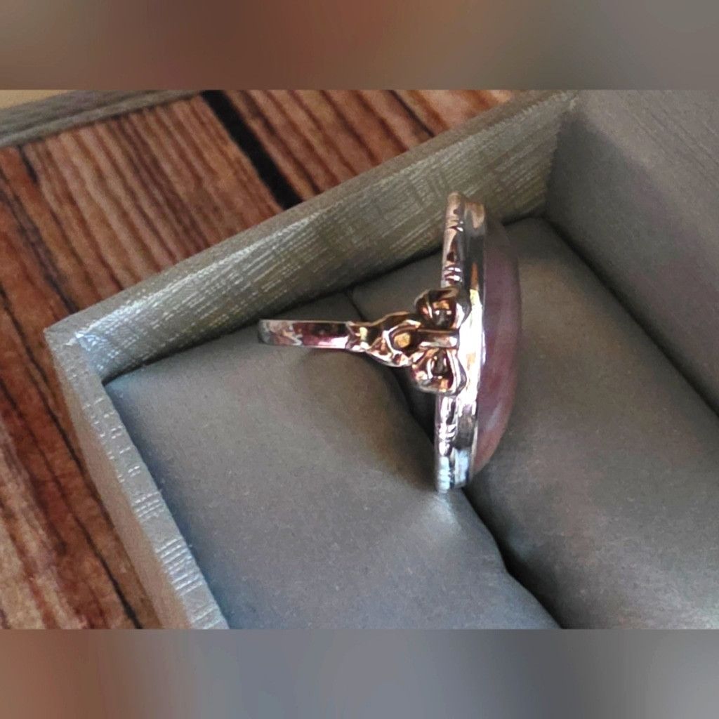 The Unbranded Brand Vintage Clark and Coombs Agate Ring NEW no Tags Size ONE SIZE - 4 Thumbnail