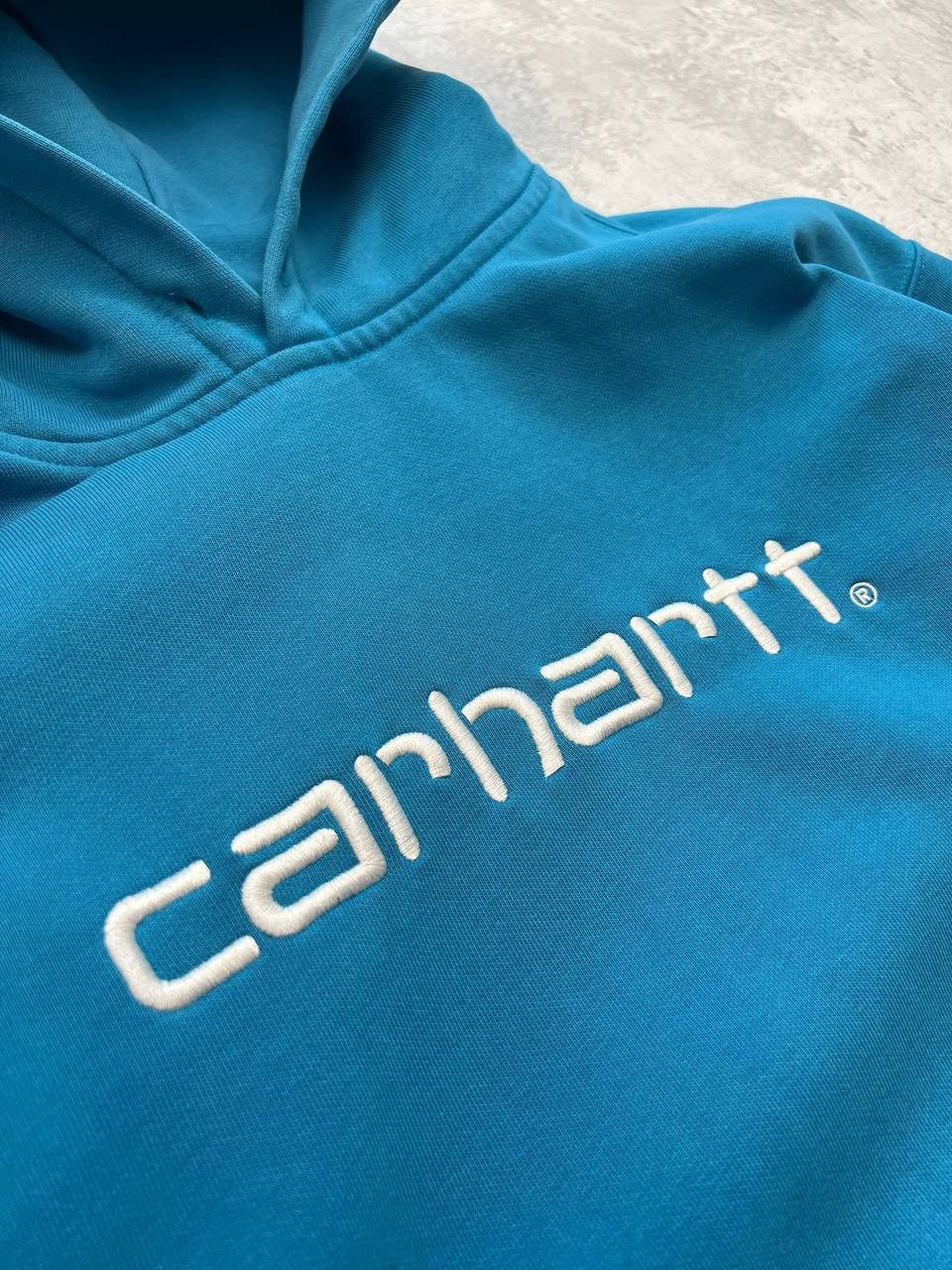 Carhartt Carhartt Y2K Sweatshirt Big Embroidered Logo Size US XL / EU 56 / 4 - 5 Thumbnail
