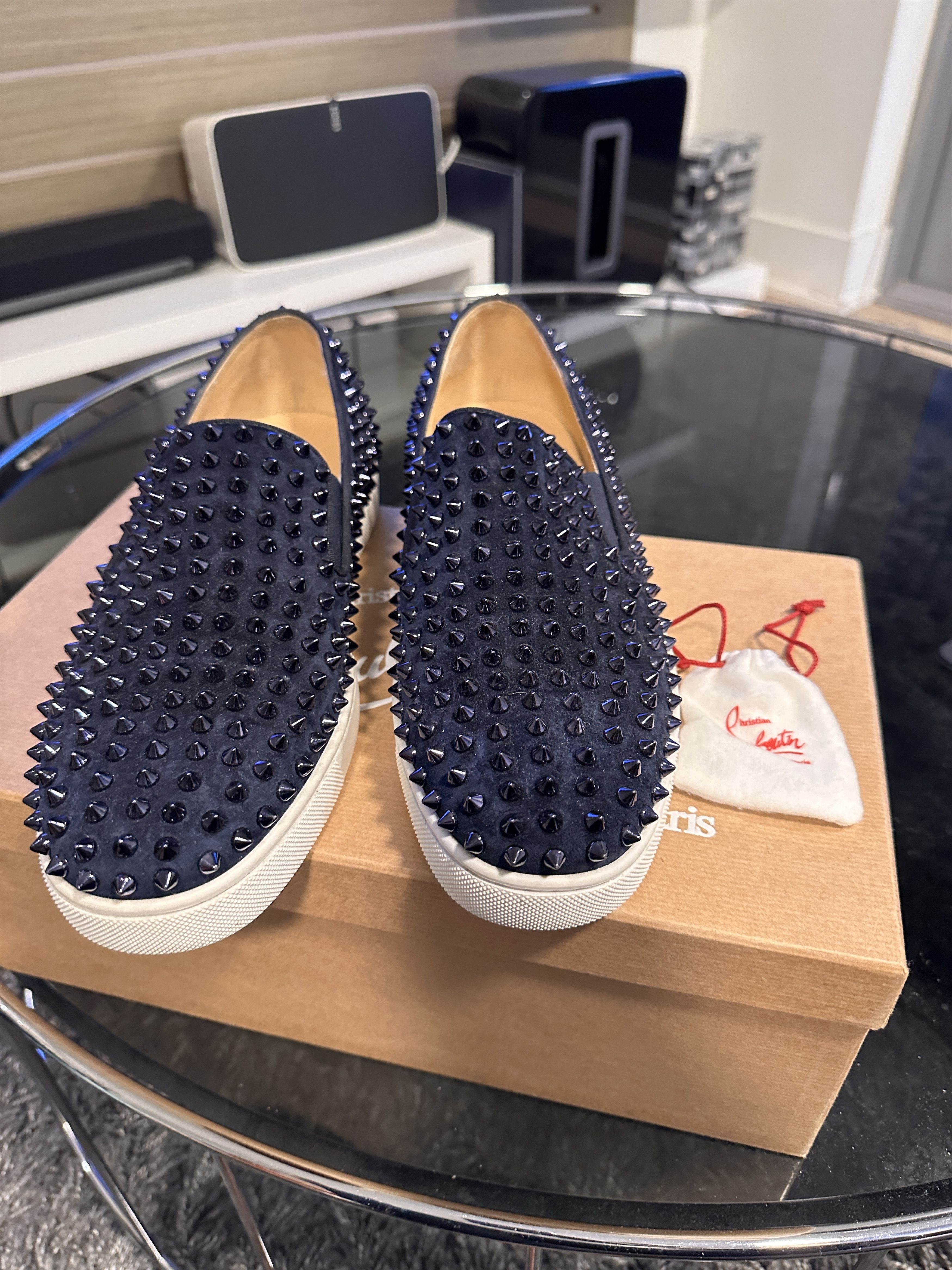 Louboutin men's roller boat online