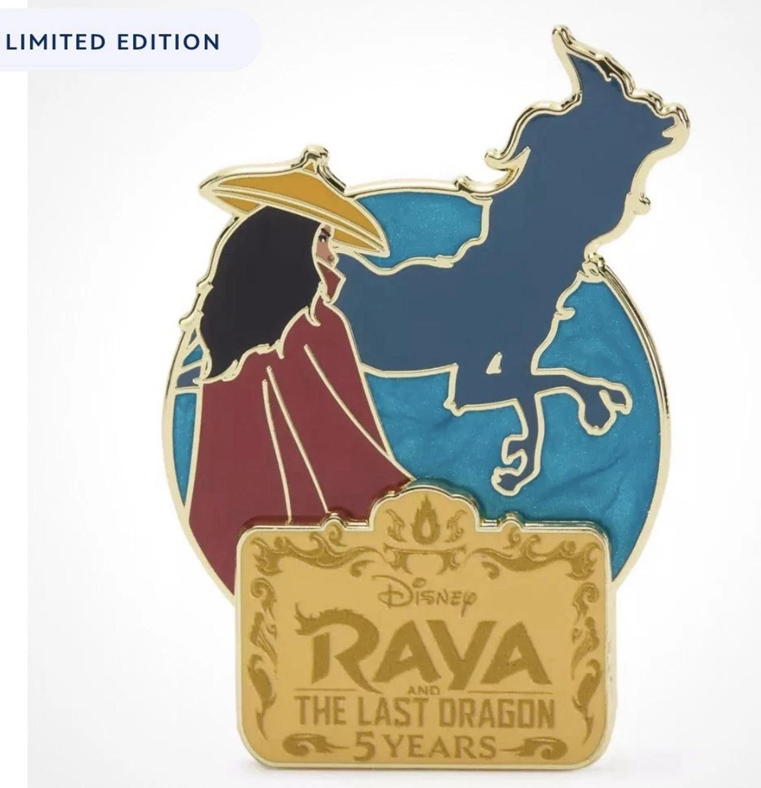 Disney Raya and the Last Dragon 5th Anniversary Pin – LE Size ONE SIZE - 3 Thumbnail