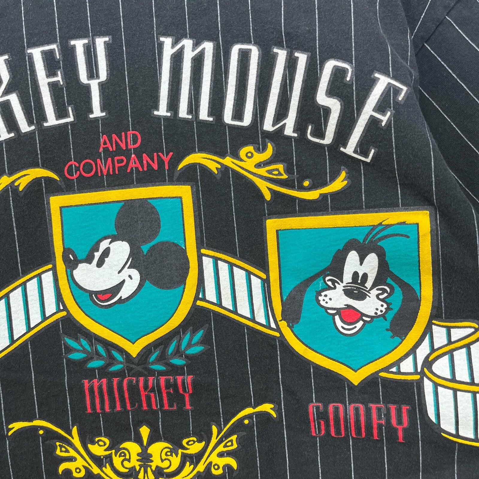 Disney Vintage 90s Mickey Mouse Disney Baseball Jersey Large Size US L / EU 52-54 / 3 - 10 Thumbnail