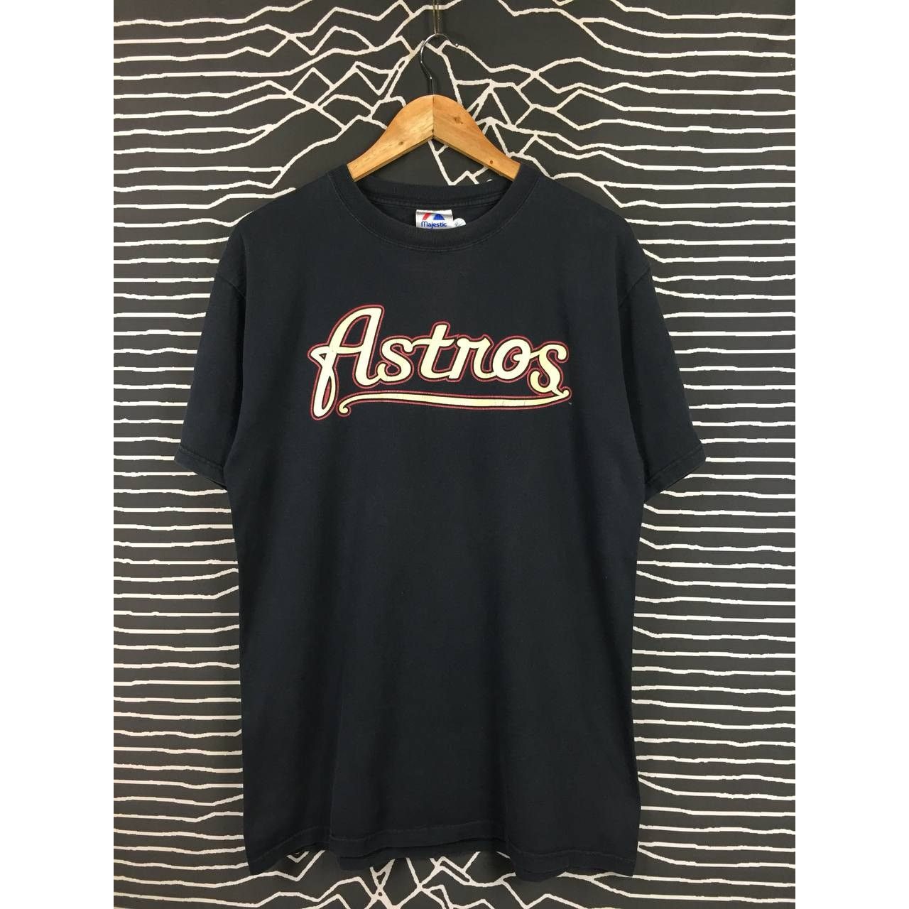 MLB × Majestic × Sports Specialties Vtg Majestic MLB Houston Astros Roy Oswalt Tee Size US L / EU 52-54 / 3 - 1 Thumbnail