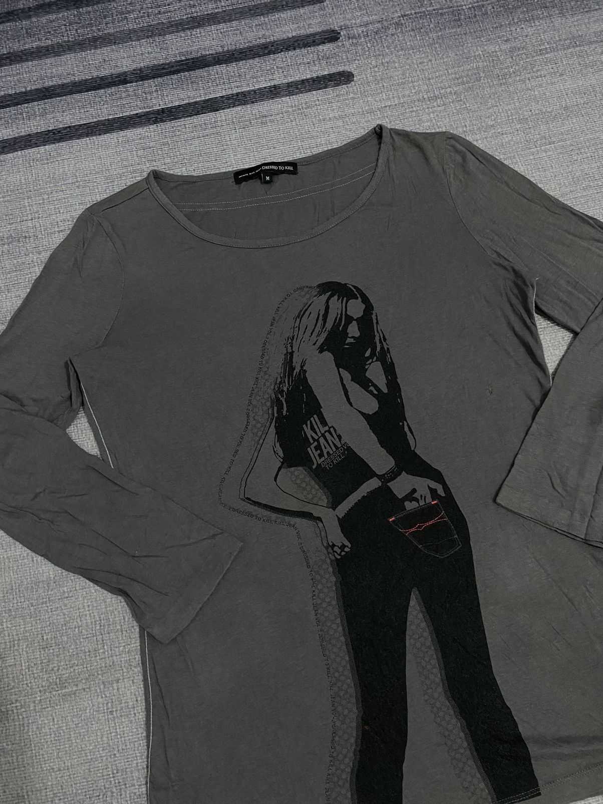 Hysteric Glamour Y2k DRESSED TO KILL LIKE HYSTERIC LONG SLEEVE Size US M / EU 48-50 / 2 - 2 Thumbnail