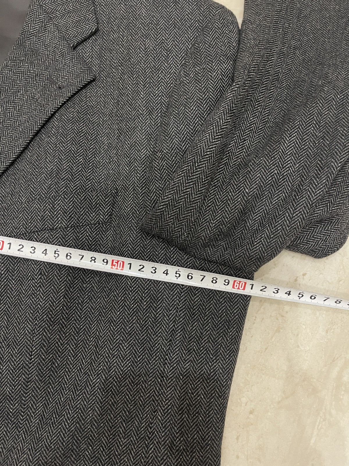 Baumler Baumler vintage blazer wool herringbone jacket sport coat Size 48R - 9 Thumbnail