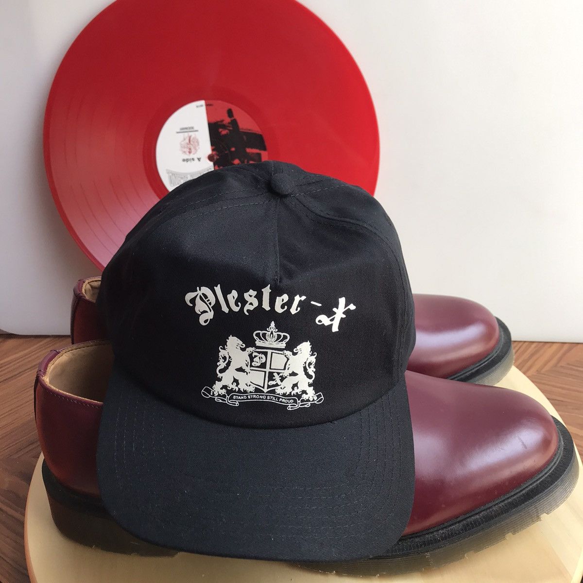 Band Tees × Hysteric Glamour Plester X Skinhead hardcore merch Classic Baseball Cap new Size ONE SIZE - 6 Thumbnail