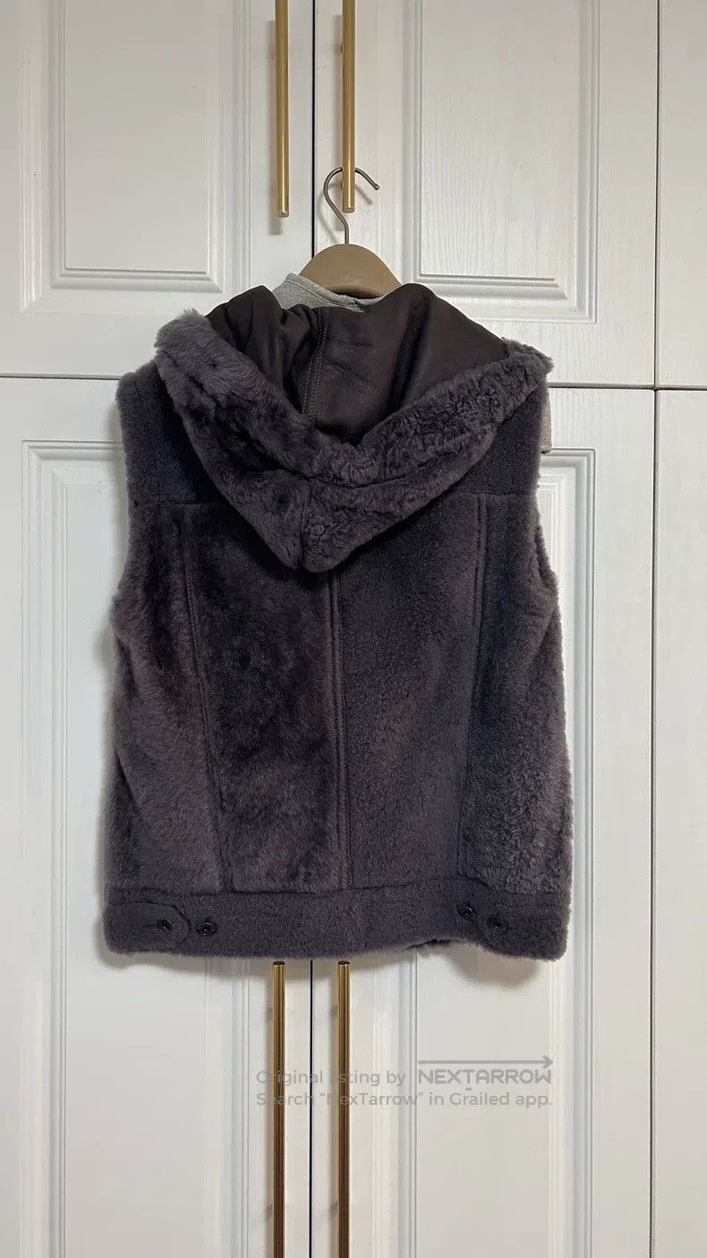 Brunello Cucinelli Brunello Cucinelli Fur Vest, Lamb Fur Size XXS / US 00 / IT 34 - 2 Thumbnail