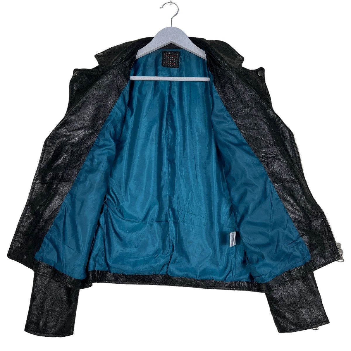 Issey Miyake 🔥 SENSE OF PLACE GOAT HIDE LEATHER MOTO JACKET Size US S / EU 44-46 / 1 - 11 Thumbnail