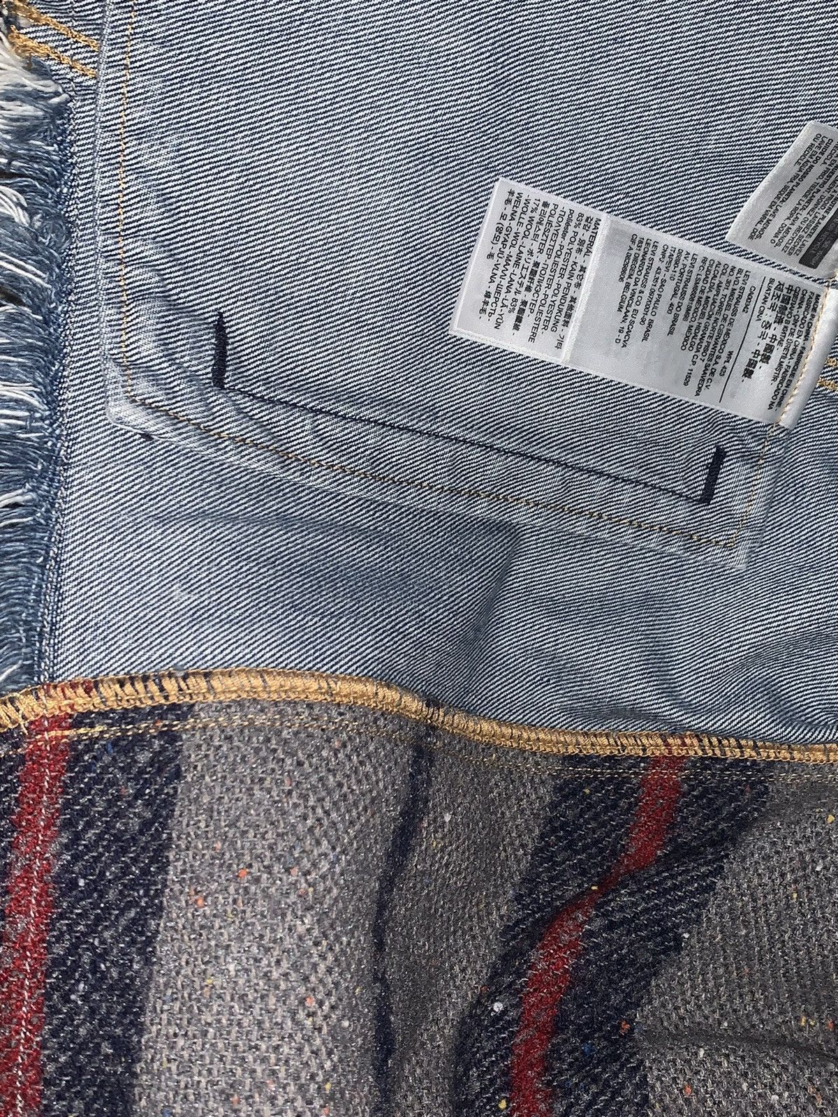 Levi's *RARE* New Levi’s Premium Big E Blanket Back Denim Jacket Size US XL / EU 56 / 4 - 10 Thumbnail