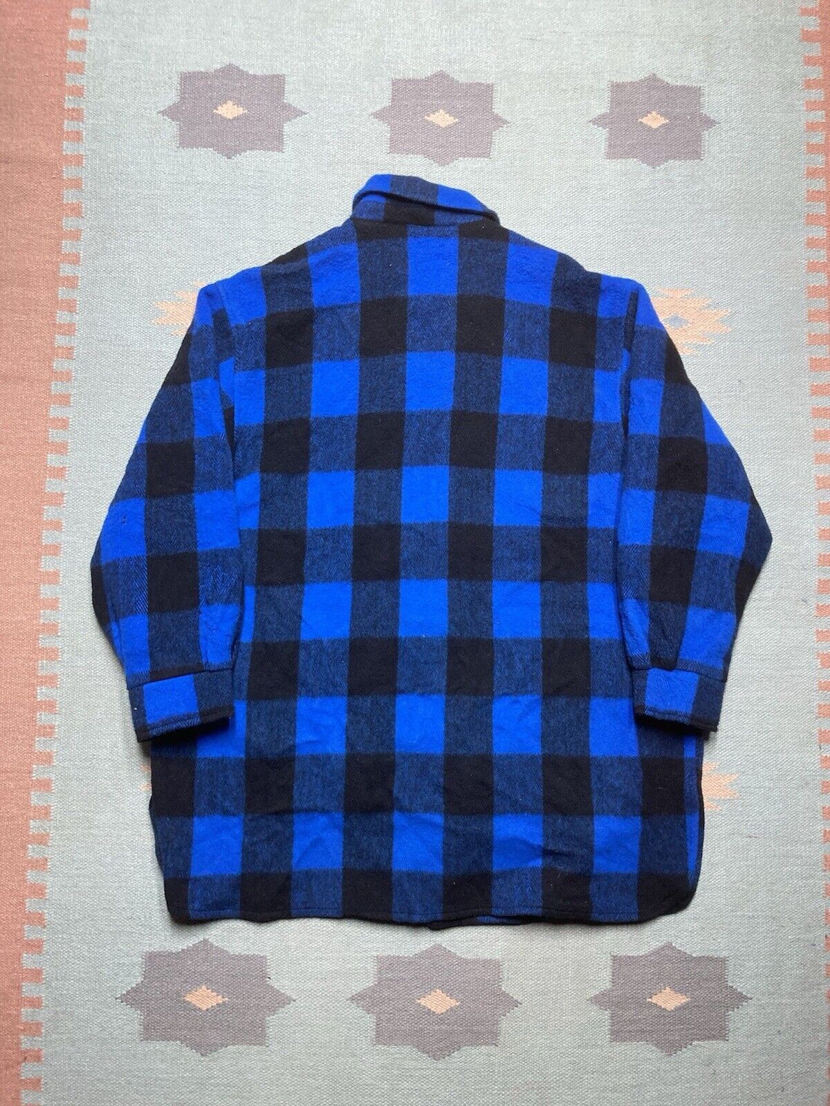 Eddie Bauer × Vintage NWT Eddie Bauer shirt jacket blue plaid shacket women’s XL Size XL / US 12-14 / IT 48-50 - 8 Thumbnail