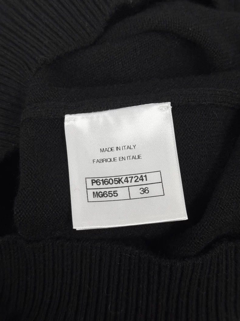 Chanel Chanel Egyptian series black and gold cashmere sweater Size XS / US 0-2 / IT 36-38 - 5 Thumbnail