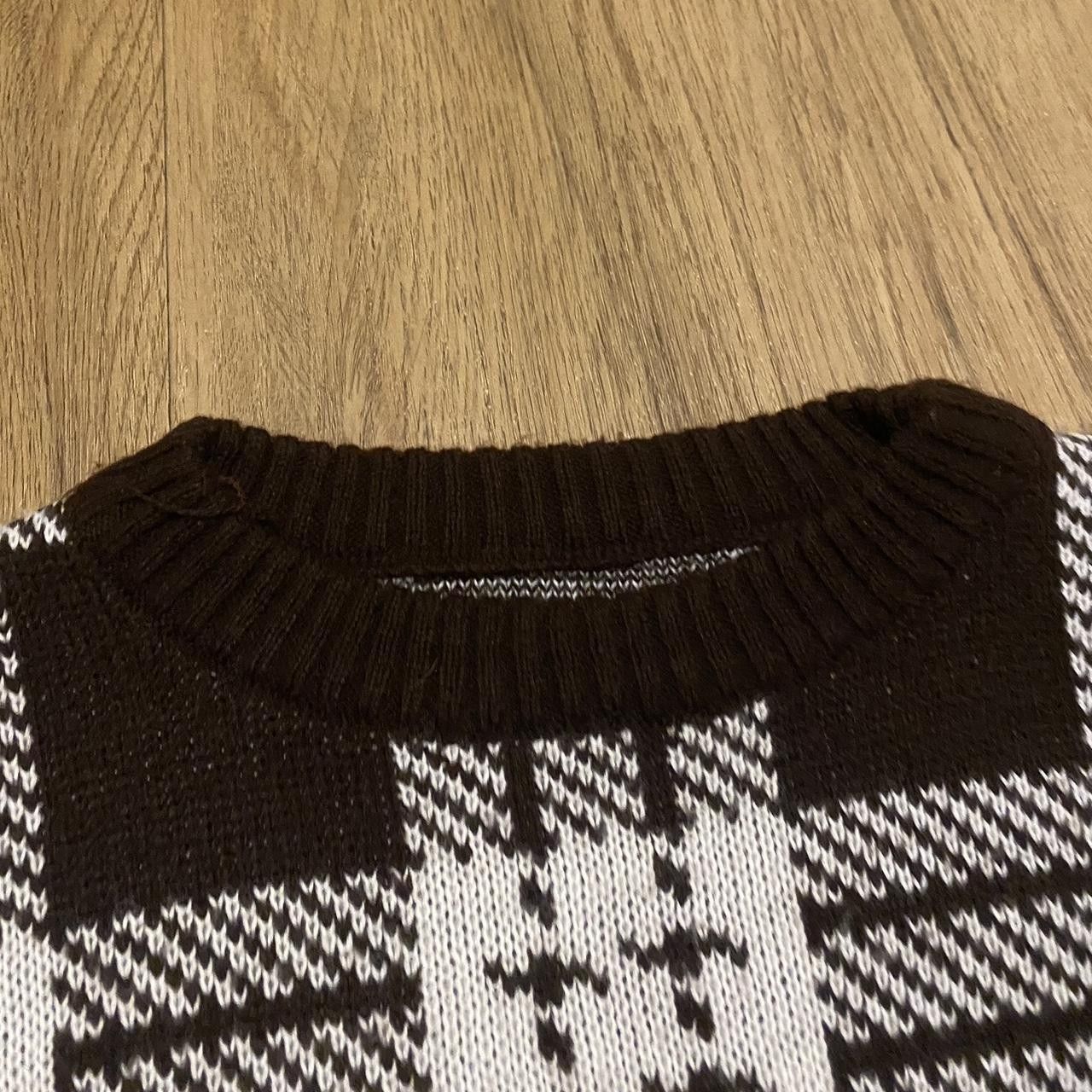 Other Oversized black and white plaid knit sweater Size US M / EU 48-50 / 2 - 4 Thumbnail
