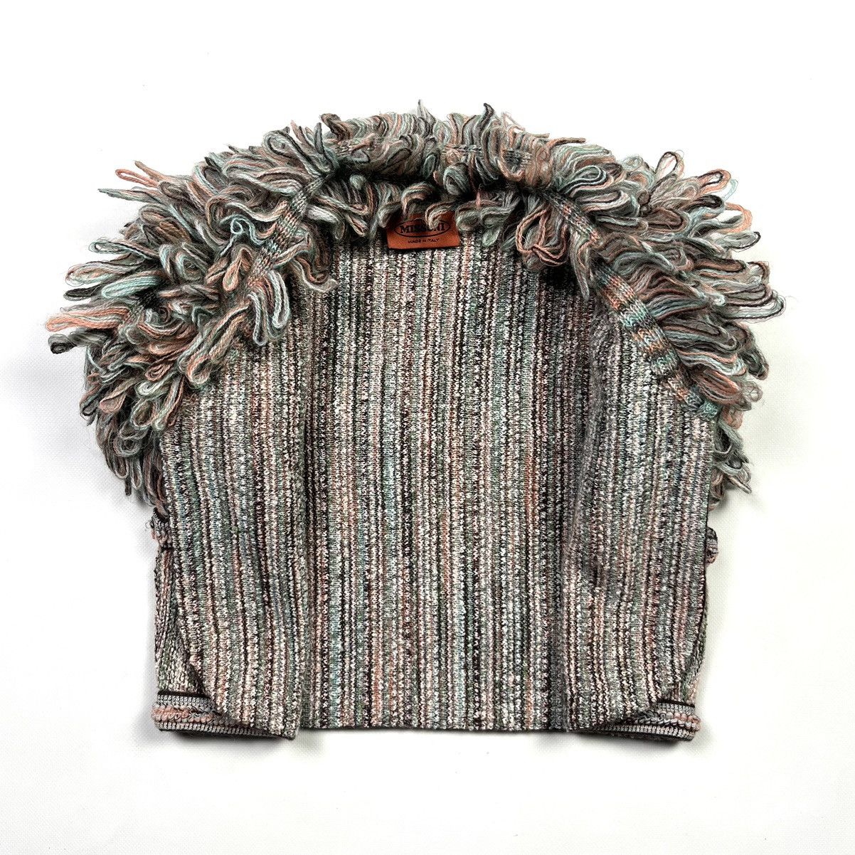 Missoni × Vintage Missoni Bohemian Open Knit Vest Luxury Vintage Multicolour Size S / US 4 / IT 40 - 5 Thumbnail